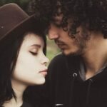 dating, romantic couple, love, heart, young woman, cafe date